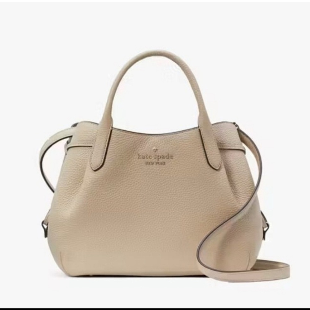 Kate Spade Beige Leather Handbag- Dumpling